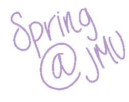 Spring Handwriting Sticker by James Madison University