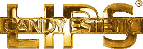 Gold Lips Sticker by CandyEstetic