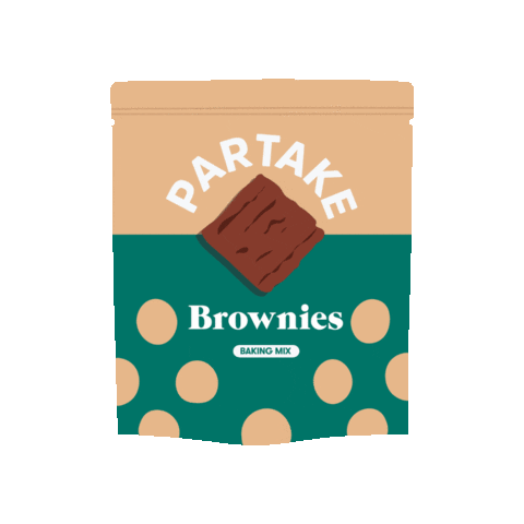 Chocolate Baking Sticker by Partake Foods