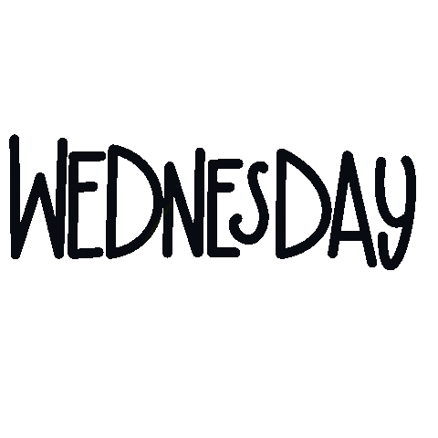 Rainbow Wednesday Sticker