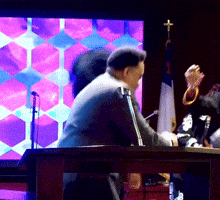 Shouting GIF by Bishop Talbert Swan