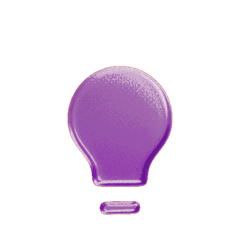 Lightbulb Sticker by POSTPRO