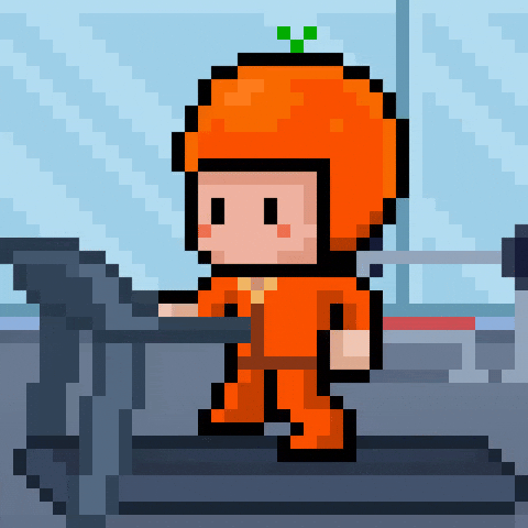 Running GIF by CoinEasy