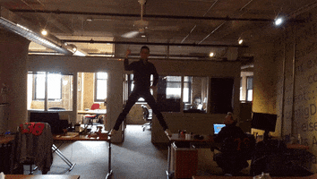 Office Fun GIF by Andrew and Pete