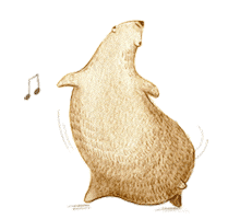 Dance Love Sticker by BigBearAndBird