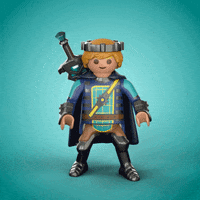 Loop Fight GIF by PLAYMOBIL
