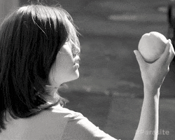 Black And White Peach GIF by Madman Films