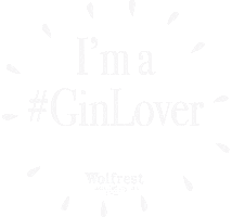 Cocktail Ginlover Sticker by Wolfrest Gin