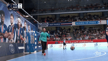 Happy Vincent Gerard GIF by Paris Saint-Germain Handball
