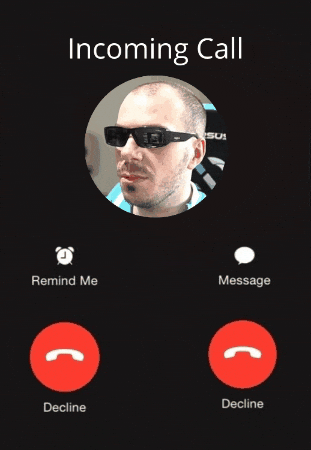 Call Blur GIF
