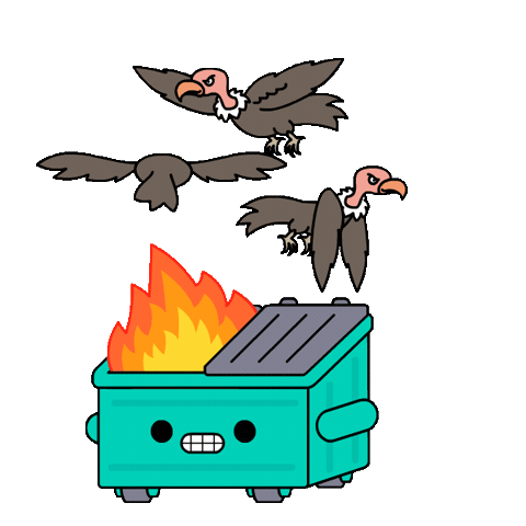This Is Fine My Life Sticker by 100% Soft