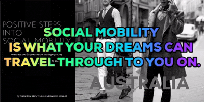 Positive Steps Into Social Mobility GIF