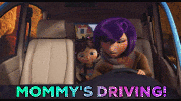 Driving Emily Blunt GIF by The Animal Crackers Movie