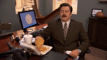 Parks And Recreation Burger GIF by PeacockTV