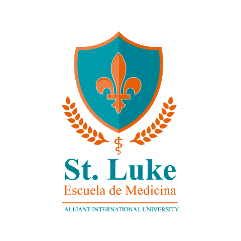 Stluke Sticker by Saint Luke, Escuela de Medicina