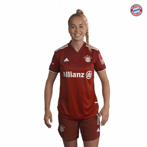 Giulia Gwinn Wow GIF by FC Bayern Women