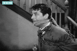 black and white comedy GIF by Turner Classic Movies
