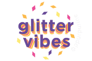 Glitter Carnaval Sticker by Purpurine