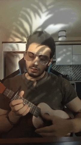 kayagiraymusic music song sing ukulele GIF