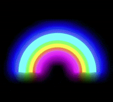 Rainbow Love GIF by Lumi