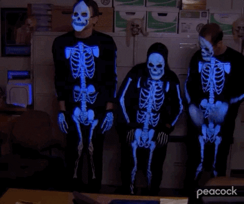 Season 8 halloween gif by the office - find & share on giphy