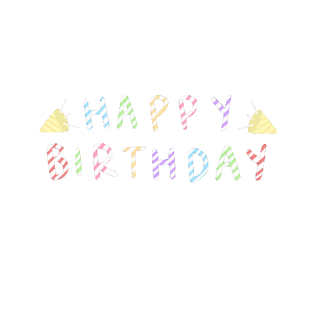 Happy Birthday Party Sticker by minidesk
