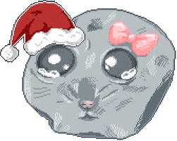 Sad Pixel Sticker