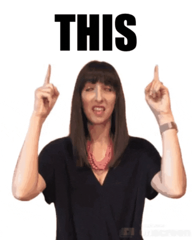 Pointing To Self Gif