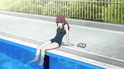 Nino Anime Swimming GIF - Nino Anime Swimming Anime Flying Kiss - Discover  & Share GIFs
