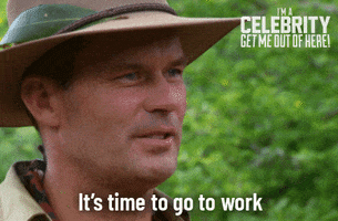 Lets Go Work GIF by I'm A Celebrity... Get Me Out Of Here! Australia
