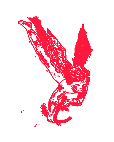 Cherub Sticker by Anchor Stone Productions