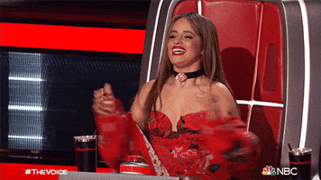 Camila Cabello Cheer GIF by The Voice