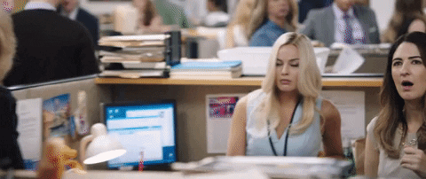 Shocked Margot Robbie GIF by Bombshell Movie - Find & Share on GIPHY