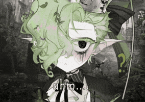 Confused Vtuber GIF