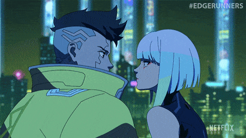 Cyberpunk Cyberpunk Anime GIF  Cyberpunk Cyberpunk Anime David  Discover   Share GIFs