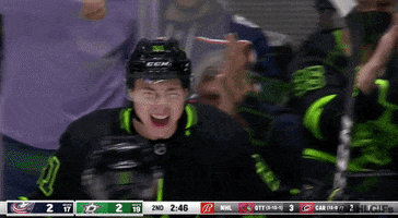 Excited Joe Pavelski GIF by Dallas Stars