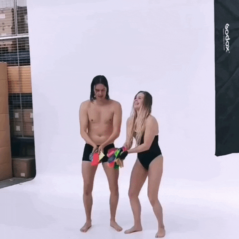 Watery celebrate colors shoot photoshoot GIF