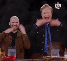 Hot Sauce Conan Obrien GIF by First We Feast