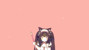 cat girls GIF
