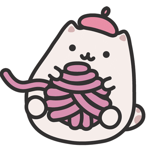 Cat Pink Sticker