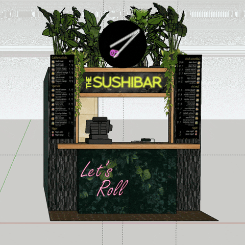 Sushi Bar Neon GIF by The sushibar