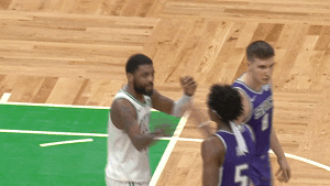 kyrie irving love GIF by NBA