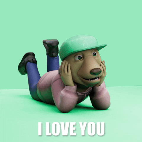 Loving I Love You GIF by Okay Bears