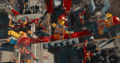 lego movie construction site