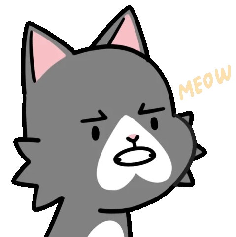 Mew Mew Cat Sticker