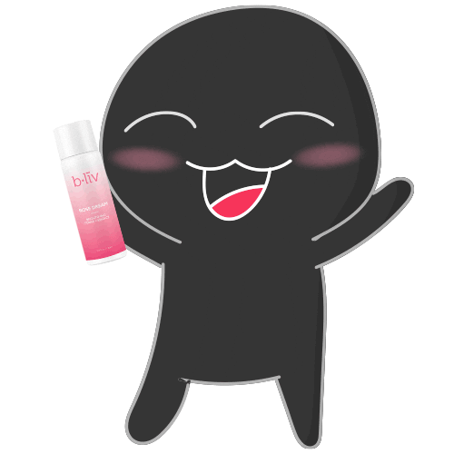 Happy Cartoon Sticker by b.liv skin