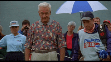 Frustrated Happy Gilmore GIF