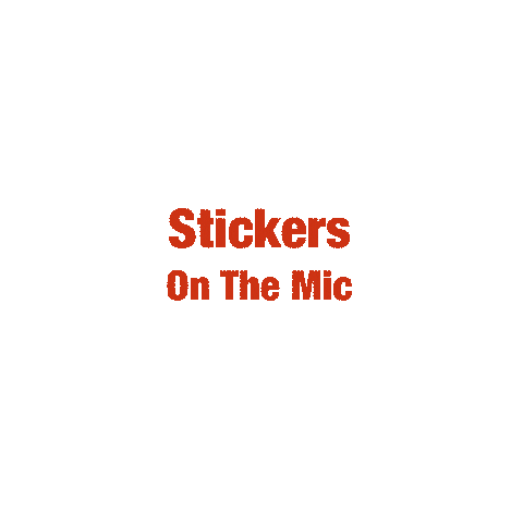 On Air Podcast Sticker By Sticker