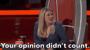 Kelly Clarkson Your Opinion GIF by The Voice