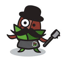 Coffee Roasting Sticker by Mr.Bloom